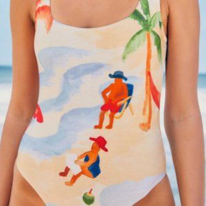 Farm Rio Copacabana One-Piece Swimsuit (L) - New with Tags